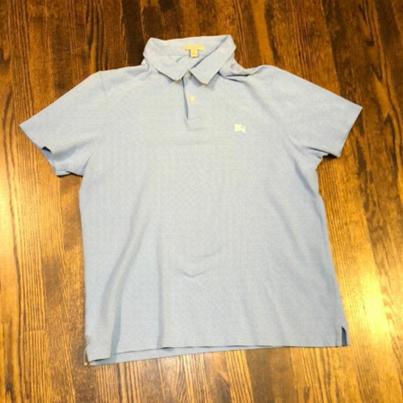 Blue Burberry Polo - Picture 1 of 4